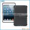 TPU+PC armored stand case protector back cover for ipad mini 4