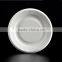 Biodegradable Sugarcane Pulp Plates with Stripe