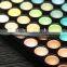 Wholesale one piece colored eye shadow palette with mirror