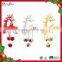 2015 Hot Sale Popular New Product Small Plastic Reindeer Christmas Bell Decoration