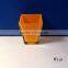 165ml colored square glass candlestick for home decor SLJd47