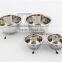 14oz double diner wholesale stainless steel dog bowl