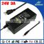 UL #E345214 approved adapter 24V 3A the power adapter wholesale