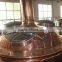 Red copper beer brewing kettle , mash tun , whirlpool tank for sale