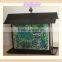 Blue Garden Hanging Mosaic glass Birdfeeder