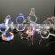 3D Laser light keyring Crystal Keychain,Top Quality Hot Sell Crystal 3d Laser Crafts