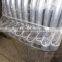 Steel pipe roadside barriers