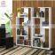 latest modern design wooden open book rack display , bookcase for home, office , school use