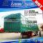 High quality 50T 3-Axle cattle,sheep,chicken/animals livestock transport semi trailer /stake truck trailer /fence trailer