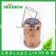 Flashlight Manufacturer Plastic Solar Rechargeable Camp Light Long Working Hour 3*AAA Battery Tent Lamp Emergency Lantern
