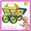 123PCS brain toys 3d building model