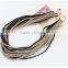 Fashion multilayer chain golden jewelry elegant multi layer necklace