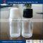 Screen Printing Surface Handling PE Lid Industrial Use Oil Personel Care E- Liquid Glass Bottle