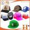 Professional OEM design 5 panel baby hat snapback cap cotton material