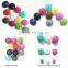 Wholesale Silicone Loose Beads for Teething Jewelry
