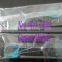 Plastic cutlery flow wrapping machine