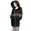 Asymmetrical cyber-goth jacket for women
