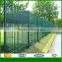 Hot dipped galvanized and PVC coated palisade fence