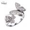 Engagement jewelry silver jewelry diamond fashion ring gemstone jewelry for girl