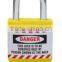 Manufacturer supply high quality Jacket safety Padlock with OEM service