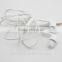 White/Black 3.5mm in-ear Headphones Earphones with Mic and Remote Earphones for Samsung Galaxy S3 S4 S5 Note3 Headset