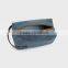 Custom high quality waxed canvas travel toiletry bag waterproof lining