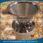 stainless steel cone shapes mesh strainer pour over coffee dripper with stand (free sample)