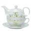 T00401-B porcelain coffee table set ceramic tea pot/tea kettle