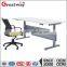 Metal office desk height adjustable computer desk