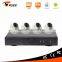 Plug and play 4CH 720p ahd dvr kit factory price security camera system