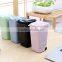 promotional plastic mini dustbin for desk