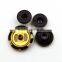 fabric covered metal spring snap buttons