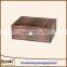 pink leather jewelry box/antique leather jewelry box/cardboard leather wine carrier box