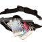 Unisex Waterproof Outdoor Sports Running Touch Screen Belt Waist Bag Pouch For iPhone -Black