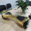 bluetooth 2 wheel self balancing electric scooter with golden color