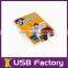 Customized latest pvc fish shape usb flash drive