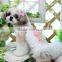 pet dress/ luxury handmade dog dress/flower /lace