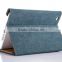 Jeans leather flip stand PU leather case for iphone, leather case for ipad