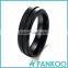 hot sale wholesale rings for men jewelry trendy black tungsten ring