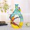 lively magpie bright-coloured decoration Ceramic Wine bottle