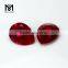 Factory price wholesale 5# corundum machine cut pear ruby gemstone