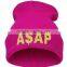 FREE Sample! wholesale knitted beanie hat with embroidery logo