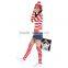 Smart in the fertile Wally Cosplay British cartoon characters Where's Dress Halloween men and women