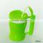 Promotion Gift 350ml Plastic Mug with Spoon And Straw