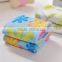 The colorful microfiber towel