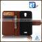 Buy direct from china lychee pattern stand pu leather wallet flip case cover for Huawei Ascend Y3 Y360 Y336 china price