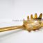 Classic Quality China Manufacturer gold plating stainless steel Spaghetti Server Spoon