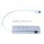 High-speed USB 3.0 3 Ports Hub with 1 Rj45 Gigabit Ethernet LAN Wired Network Adapter for Mac,iMac,MacBook Pro Air and any pc
