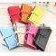 Hot custom gift manufacturer style PU leather lady woman wallet