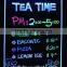 LED Menu Board 40 x 60cm Message Sign display dry erase Fluorescent neon writing